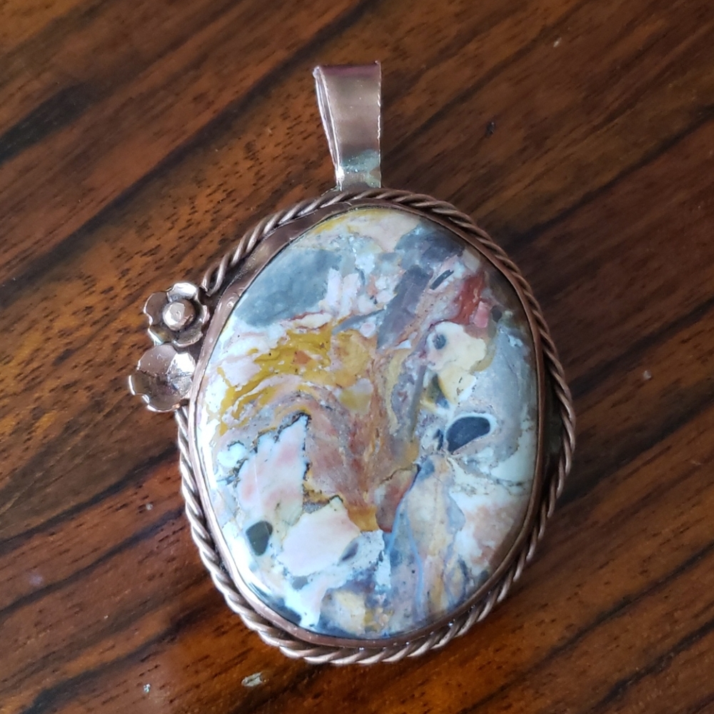 Picture Jasper Pendant